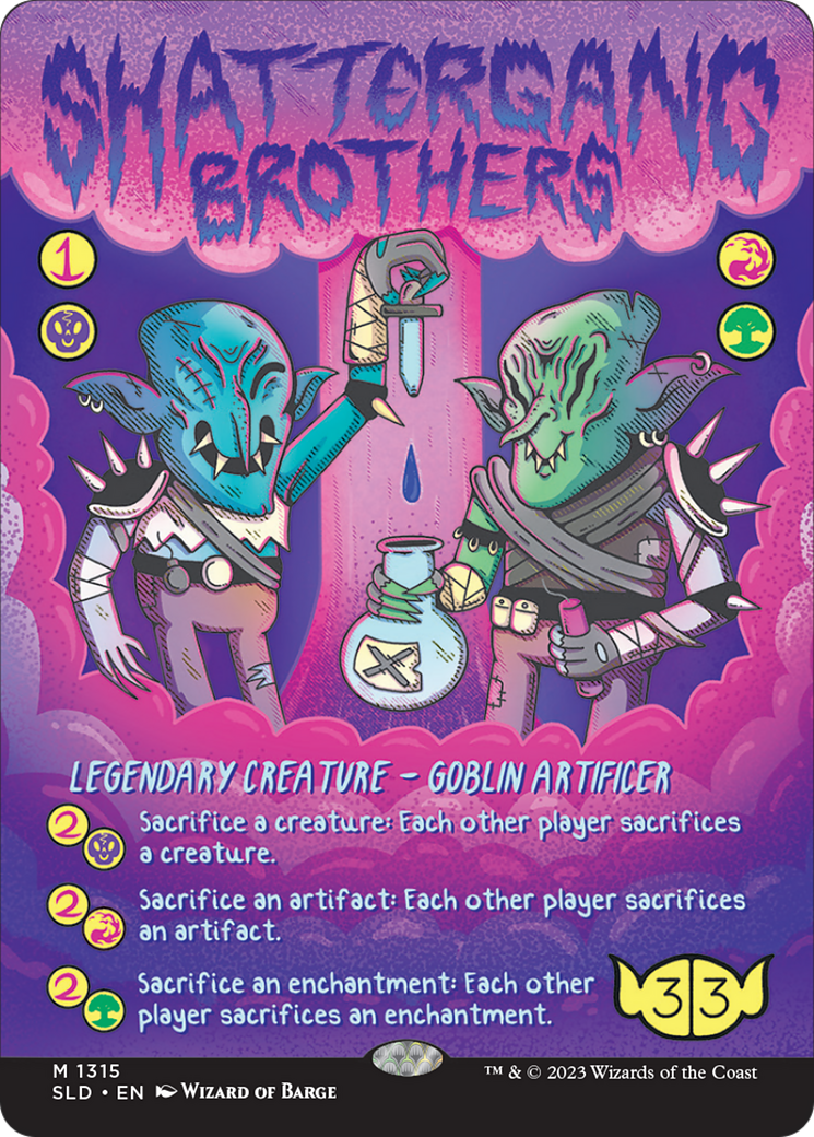 Shattergang Brothers (Rainbow Foil) [Secret Lair Drop Series] | Pegasus Games WI