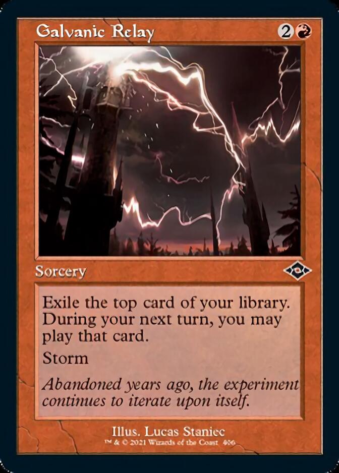 Galvanic Relay (Retro Foil Etched) [Modern Horizons 2] | Pegasus Games WI
