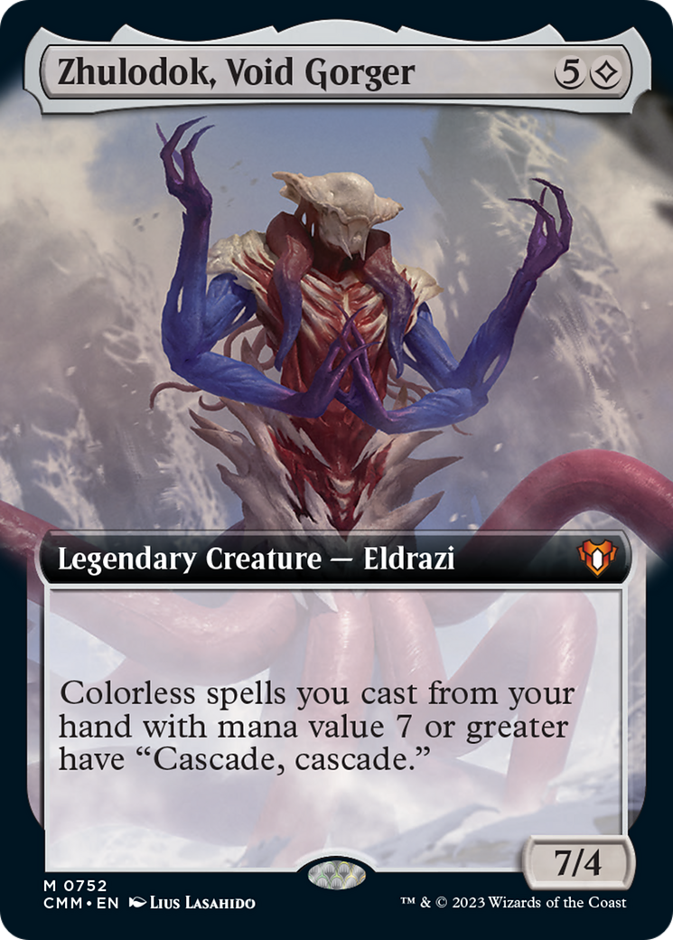 Zhulodok, Void Gorger (Extended Art) [Commander Masters] | Pegasus Games WI