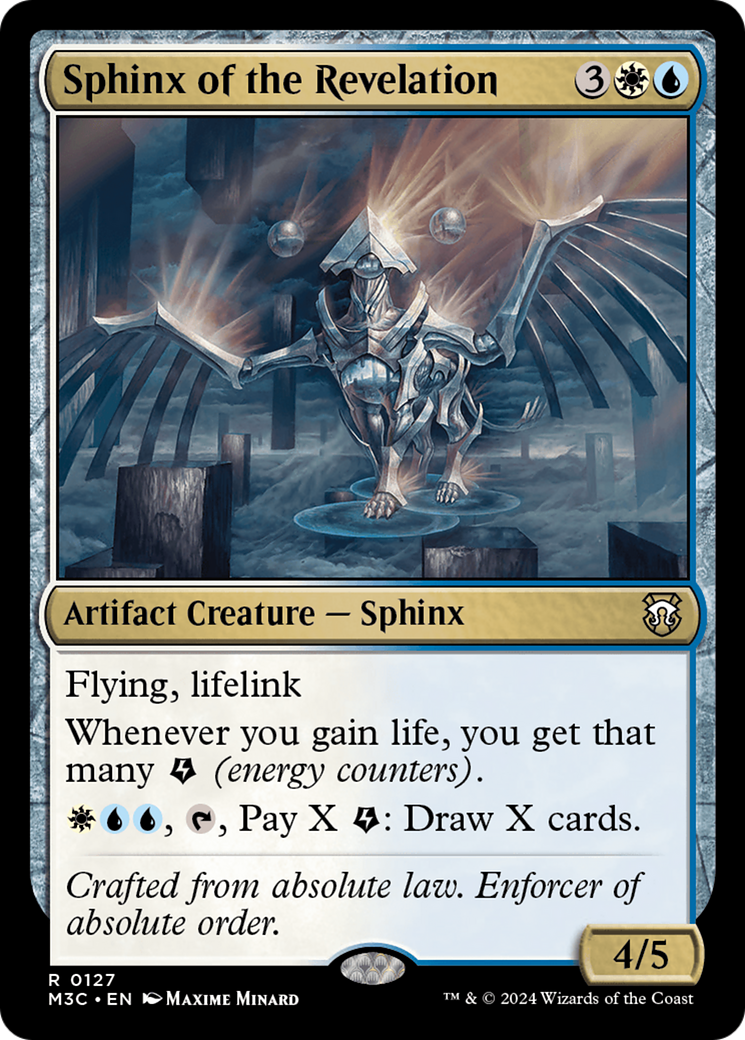 Sphinx of the Revelation (Ripple Foil) [Modern Horizons 3 Commander] | Pegasus Games WI