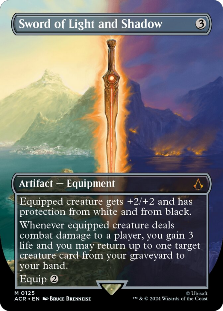 Sword of Light and Shadow (Borderless) [Assassin's Creed] | Pegasus Games WI