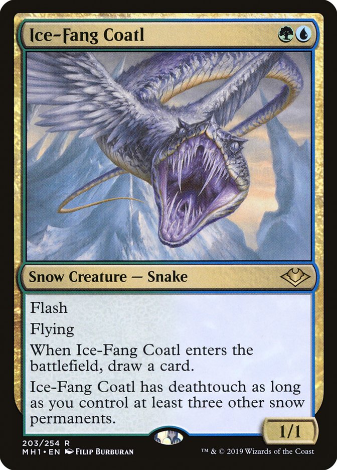 Ice-Fang Coatl [Modern Horizons] | Pegasus Games WI