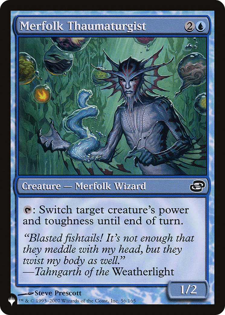 Merfolk Thaumaturgist [The List] | Pegasus Games WI