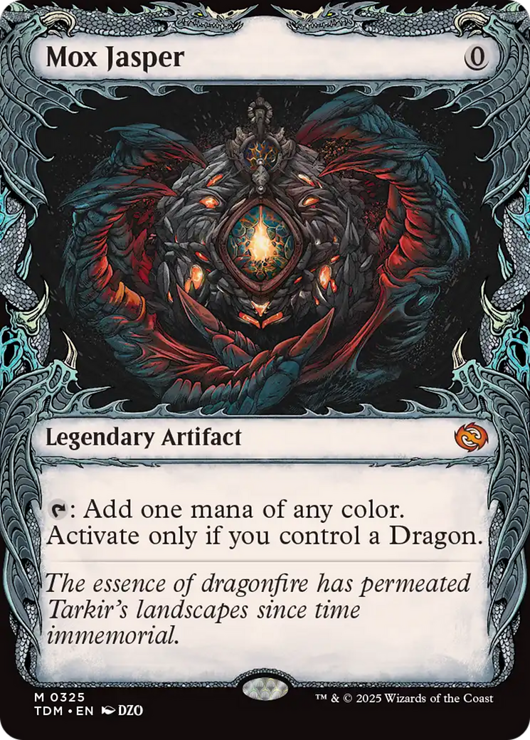 Mox Jasper (Showcase) [Tarkir: Dragonstorm] | Pegasus Games WI