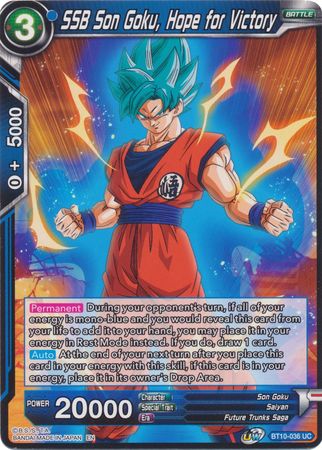 SSB Son Goku, Hope for Victory (BT10-036) [Rise of the Unison Warrior 2nd Edition] | Pegasus Games WI