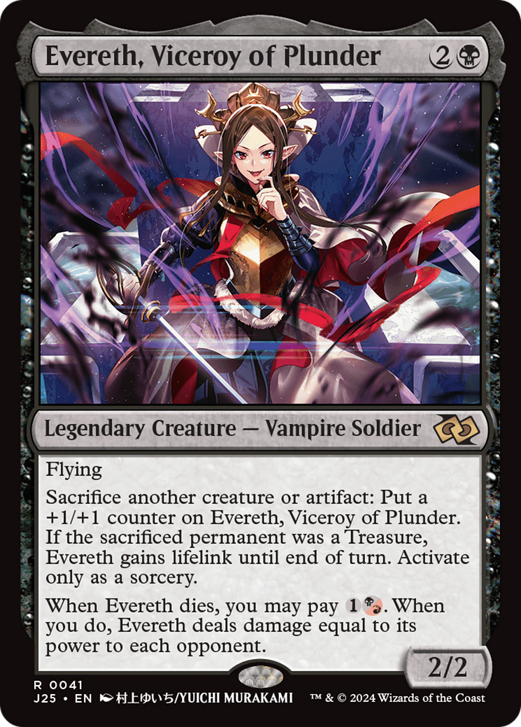 Evereth, Viceroy of Plunder (Anime) [Foundations Jumpstart] | Pegasus Games WI
