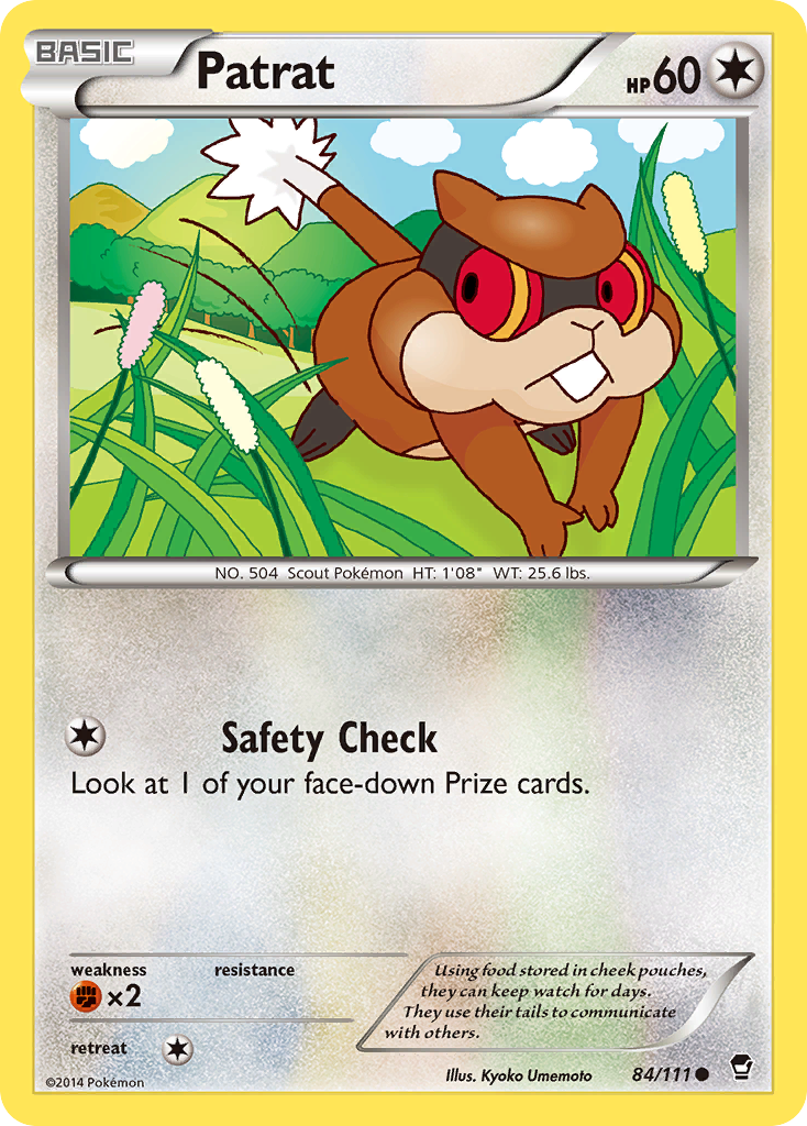 Patrat (84/111) [XY: Furious Fists] | Pegasus Games WI