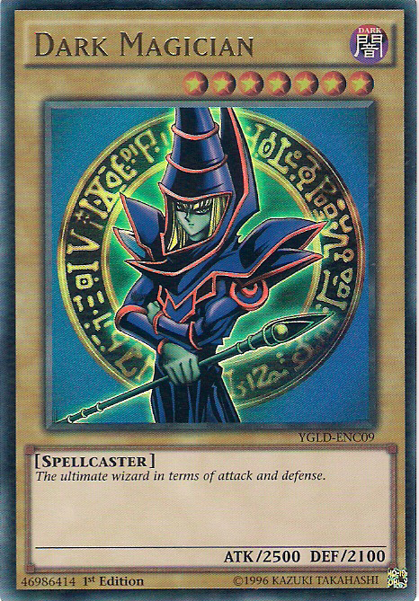 Dark Magician [YGLD-ENC09] Ultra Rare | Pegasus Games WI