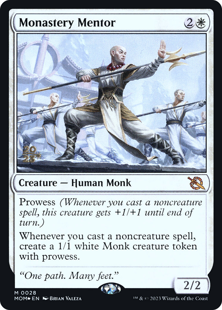 Monastery Mentor [March of the Machine Prerelease Promos] | Pegasus Games WI