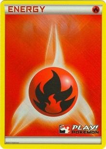 Fire Energy (2011 Play Pokemon Promo) [League & Championship Cards] | Pegasus Games WI