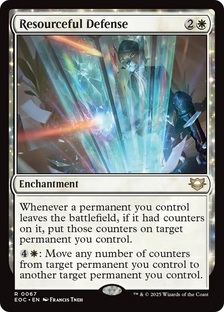 Resourceful Defense [Edge of Eternities Commander] | Pegasus Games WI