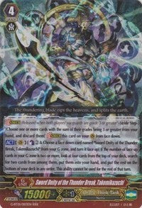 Sword Deity of the Thunder Break, Takemikazuchi (G-BT01/003EN) [Generation Stride] | Pegasus Games WI