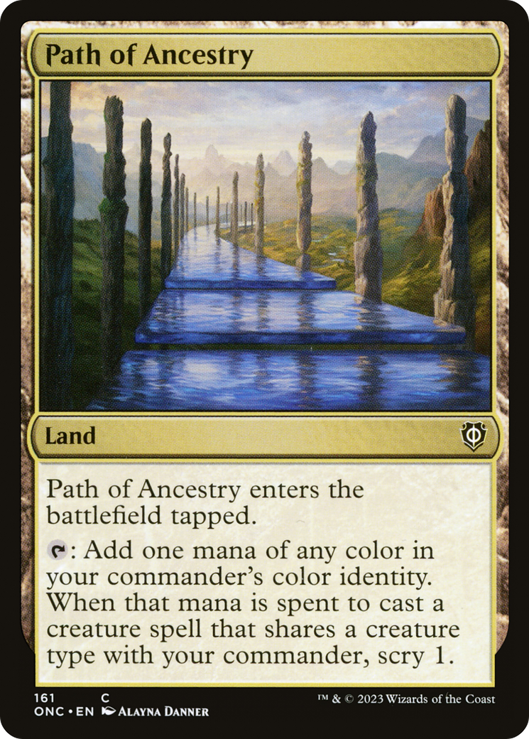 Path of Ancestry [Phyrexia: All Will Be One Commander] | Pegasus Games WI