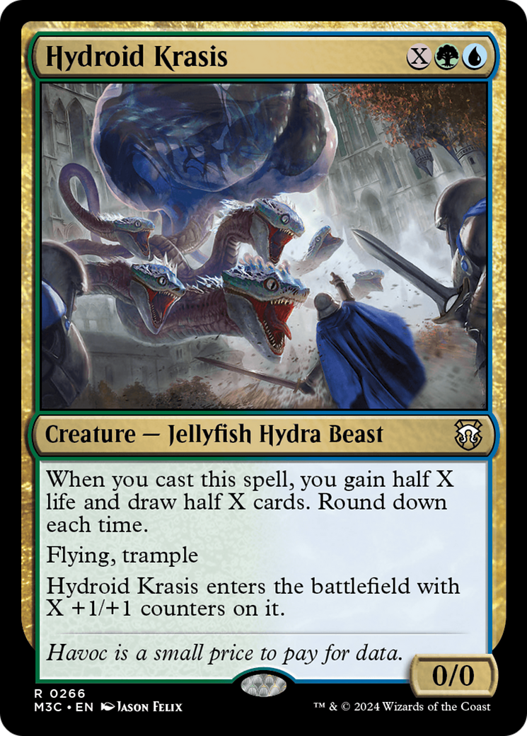 Hydroid Krasis (Ripple Foil) [Modern Horizons 3 Commander] | Pegasus Games WI