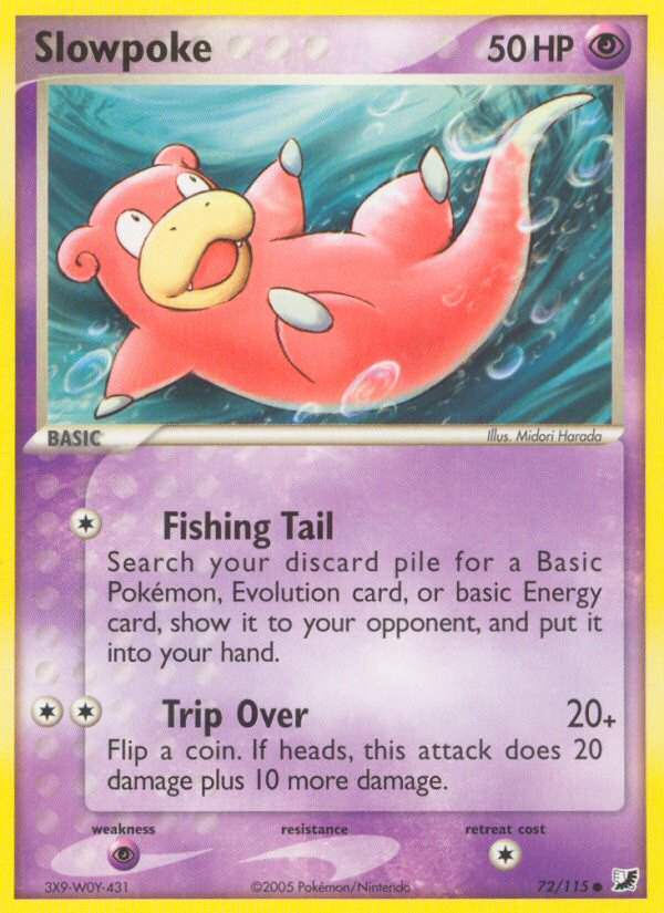 Slowpoke (72/115) [EX: Unseen Forces] | Pegasus Games WI