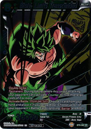 Broly, Limits Transcended (Event Pack 3 - 2019) (BT6-060_PR) [Promotion Cards] | Pegasus Games WI