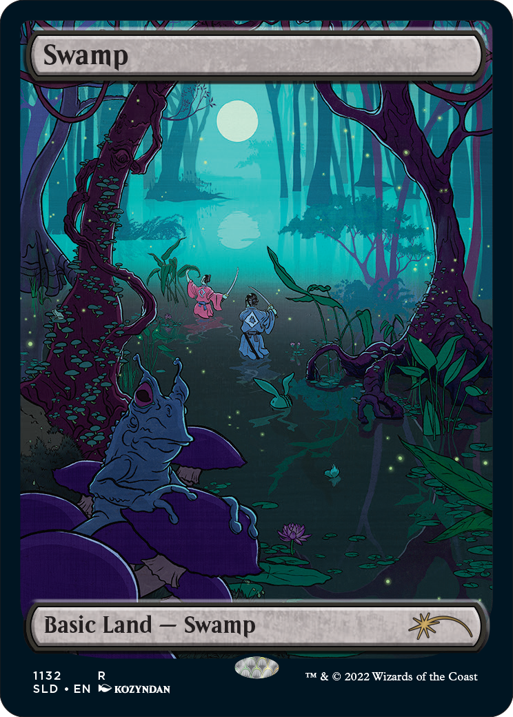 Swamp (1132) (Full-Art) [Secret Lair Drop Series] | Pegasus Games WI
