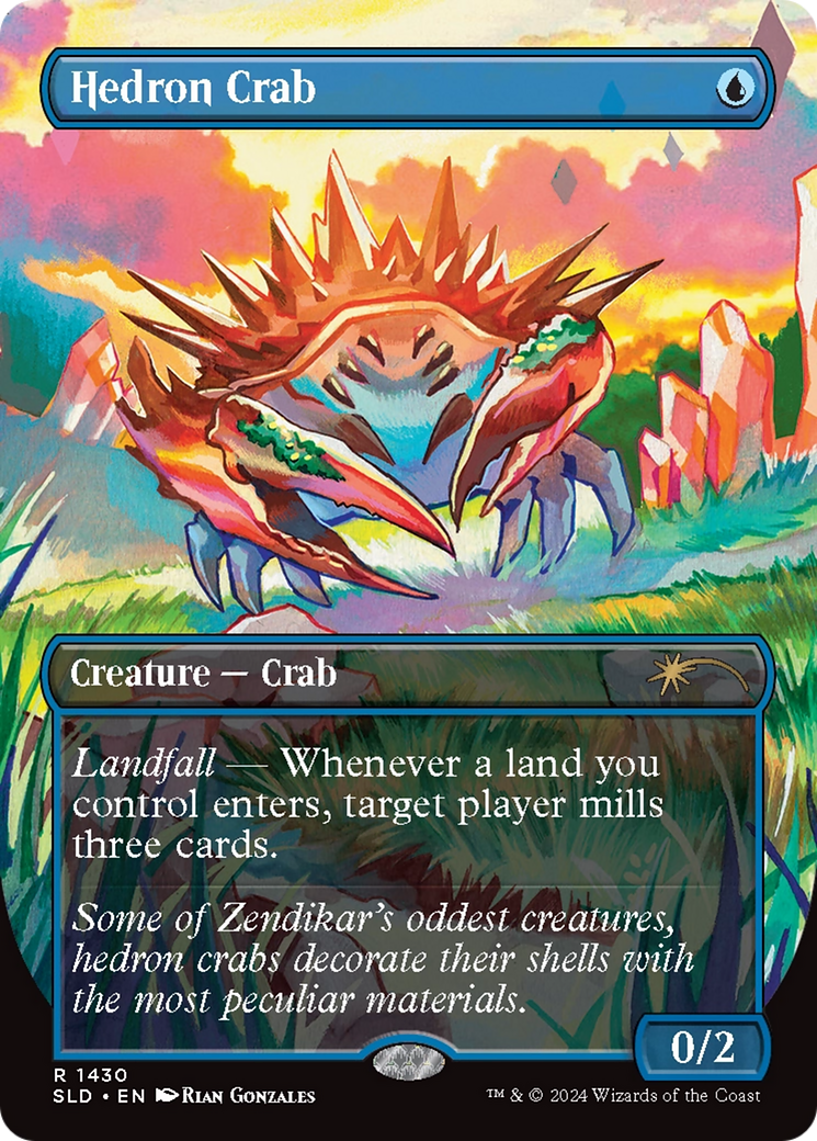 Hedron Crab (Rainbow Foil) [Secret Lair Drop Series] | Pegasus Games WI