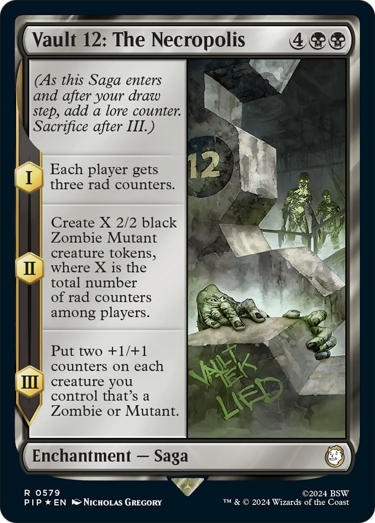 Vault 12: The Necropolis (Surge Foil) [Fallout] | Pegasus Games WI