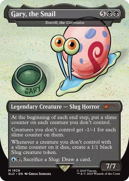 Gary, the Snail - Toxrill, the Corrosive [Secret Lair Drop Series] | Pegasus Games WI