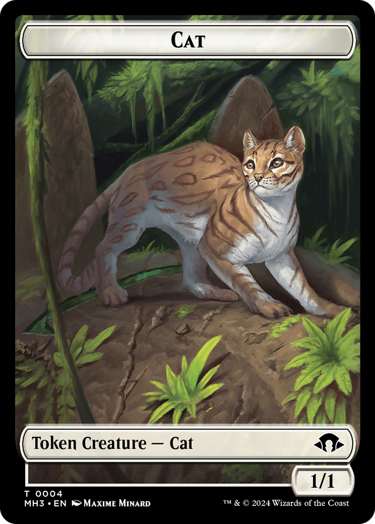 Cat Token [Modern Horizons 3 Tokens] | Pegasus Games WI