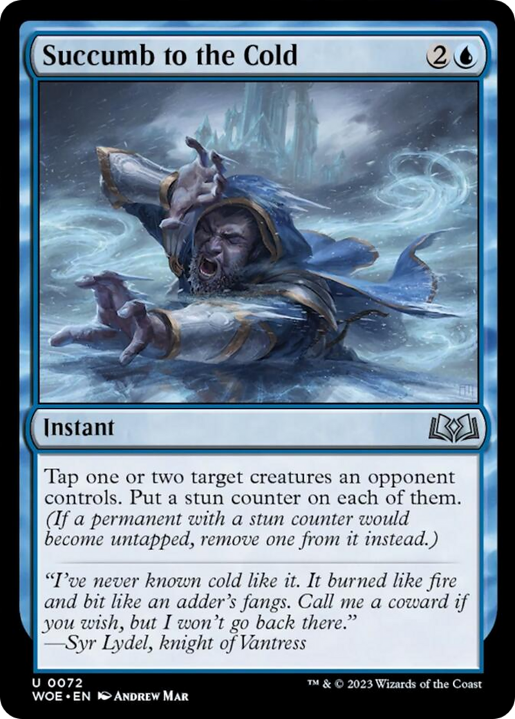 Succumb to the Cold [Wilds of Eldraine] | Pegasus Games WI