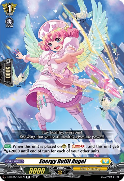 Energy Refill Angel (D-BT05/050EN) [Triumphant Return of the Brave Heroes] | Pegasus Games WI
