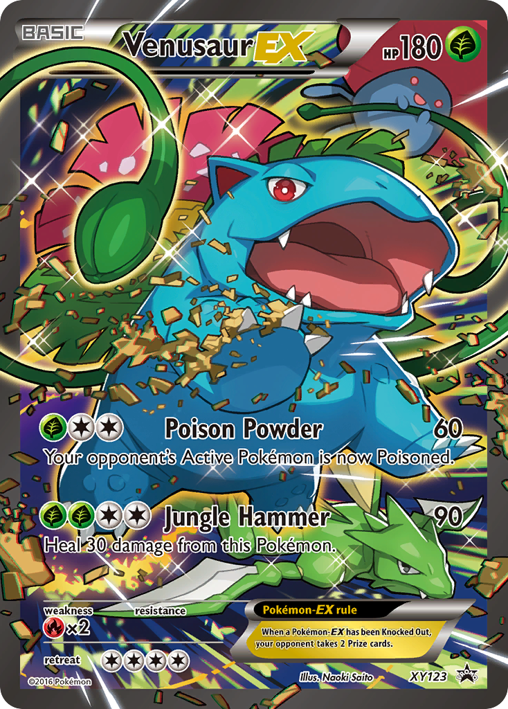 Venusaur EX (XY123) [XY: Black Star Promos] | Pegasus Games WI