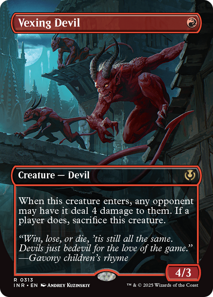 Vexing Devil [Innistrad Remastered] | Pegasus Games WI