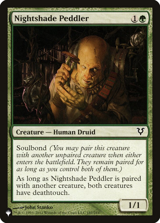 Nightshade Peddler [The List] | Pegasus Games WI