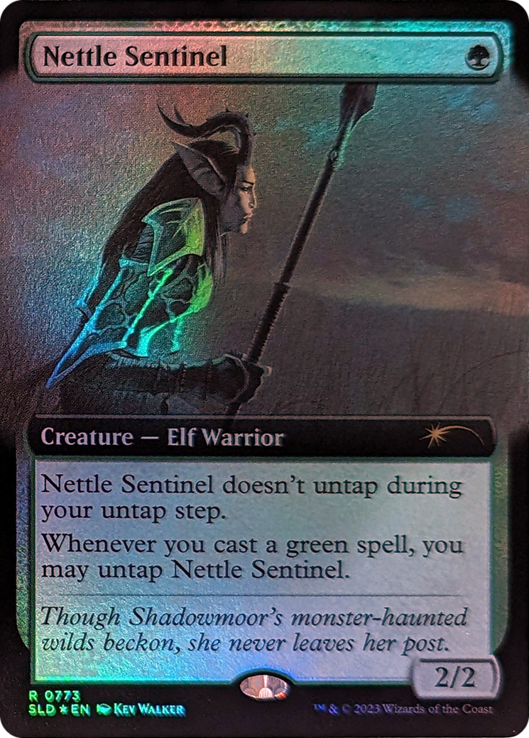 Nettle Sentinel (Extended Art) [Secret Lair Drop Series] | Pegasus Games WI