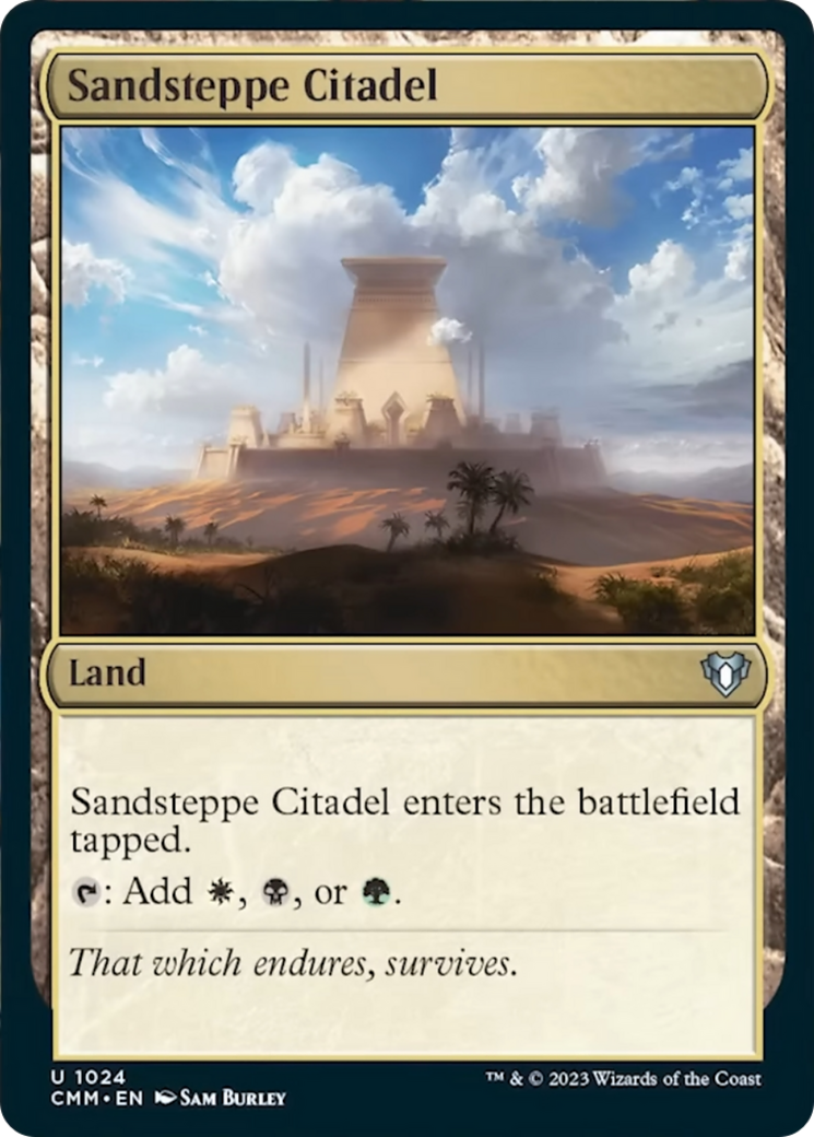 Sandsteppe Citadel [Commander Masters] | Pegasus Games WI