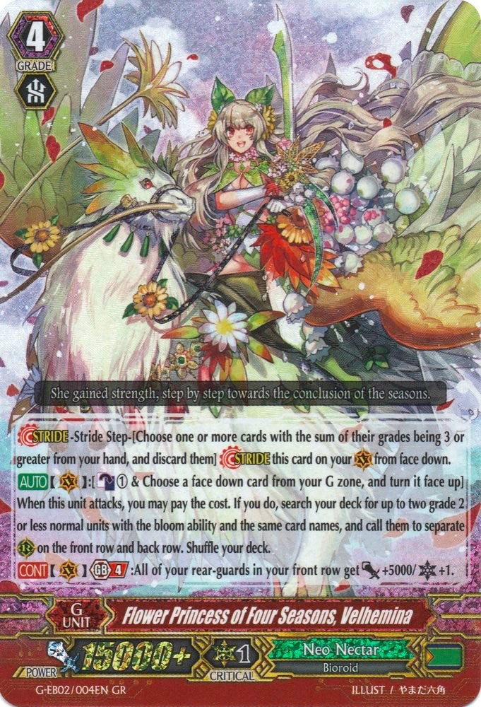 Flower Princess of Four Seasons, Velhemina (G-EB02/004EN) [The AWAKENING ZOO] | Pegasus Games WI