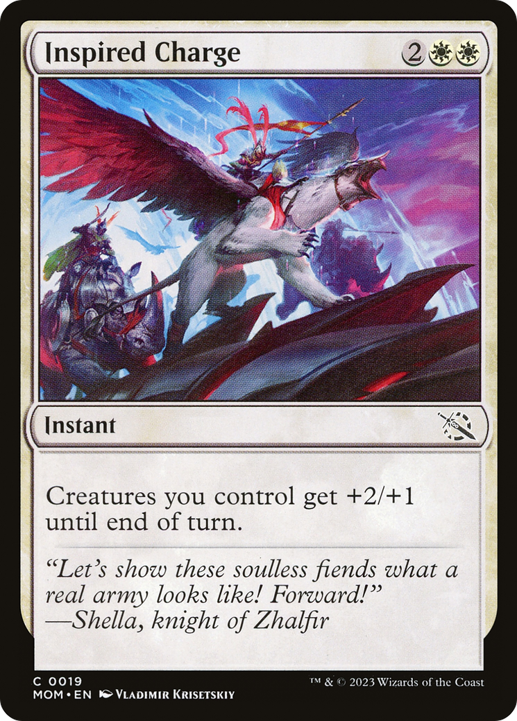 Inspired Charge [March of the Machine] | Pegasus Games WI