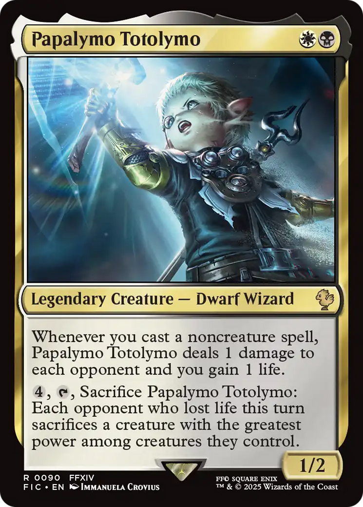 Papalymo Totolymo [FINAL FANTASY Commander] | Pegasus Games WI