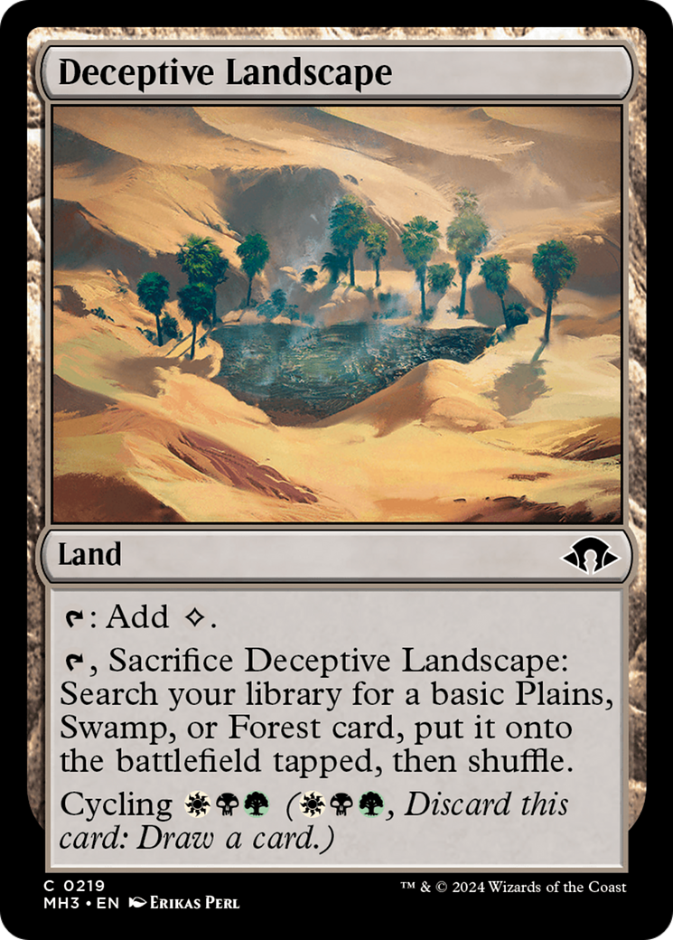 Deceptive Landscape [Modern Horizons 3] | Pegasus Games WI