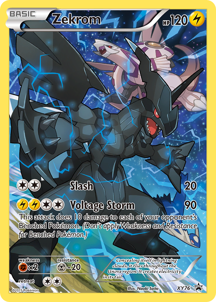 Zekrom (XY76) [XY: Black Star Promos] | Pegasus Games WI