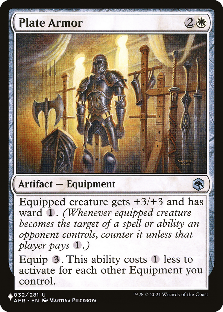 Plate Armor [The List] | Pegasus Games WI