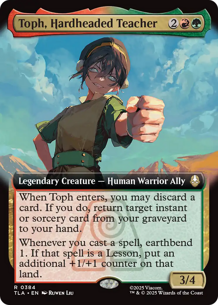 Toph, Hardheaded Teacher (Extended Art) [Avatar: The Last Airbender] | Pegasus Games WI