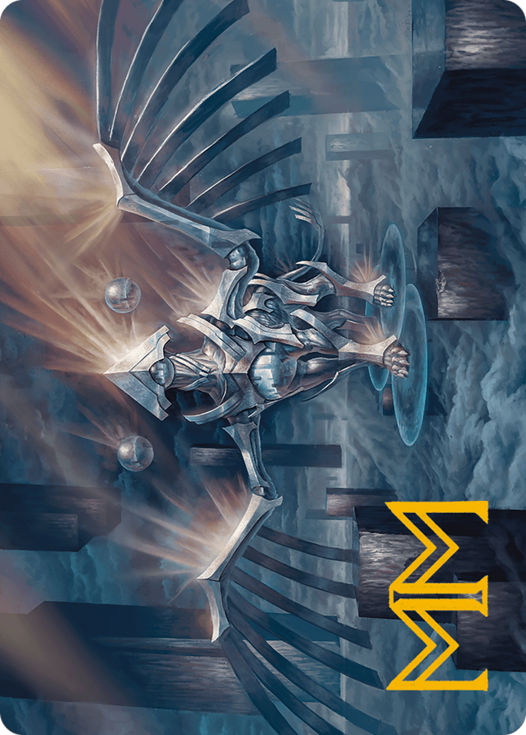 Sphinx of the Revelation Art Card (Gold-Stamped Signature) [Modern Horizons 3 Art Series] | Pegasus Games WI