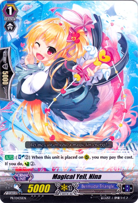 Magical Yell, Nina (PR/0435EN) [Promo Cards] | Pegasus Games WI