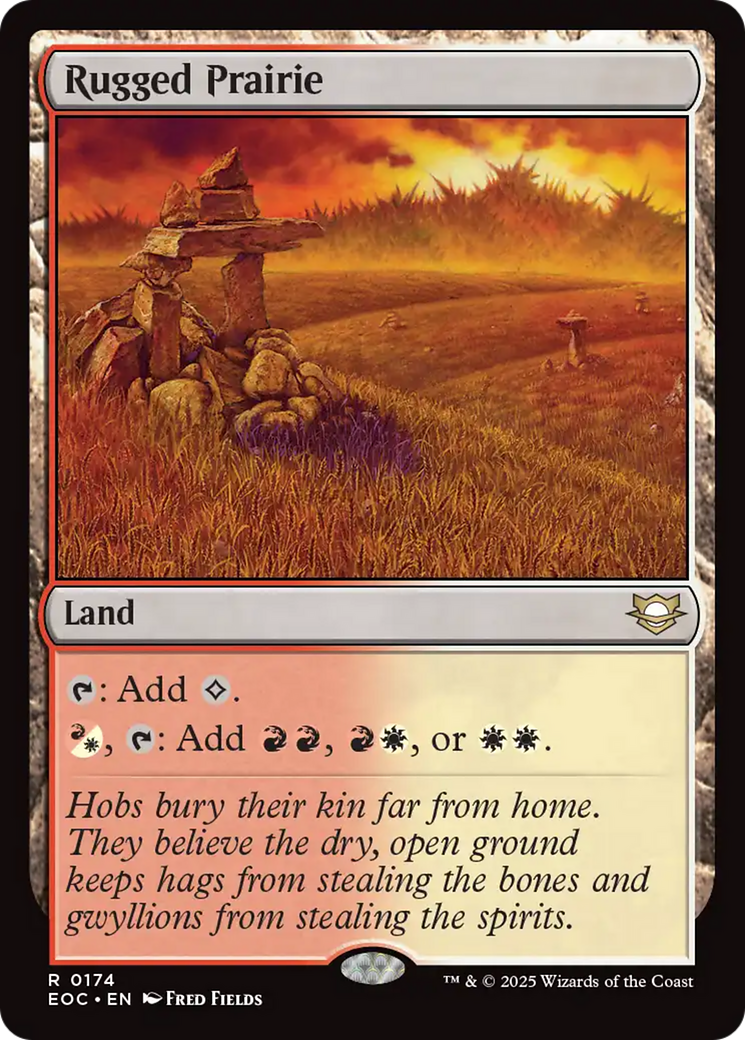 Rugged Prairie [Edge of Eternities Commander] | Pegasus Games WI