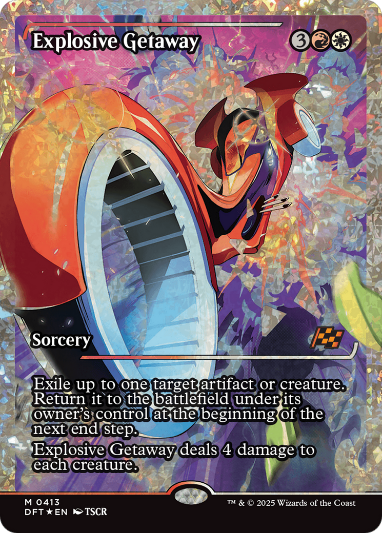 Explosive Getaway (Promo Pack) [Aetherdrift Promos] | Pegasus Games WI