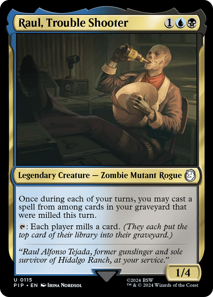 Raul, Trouble Shooter [Fallout] | Pegasus Games WI