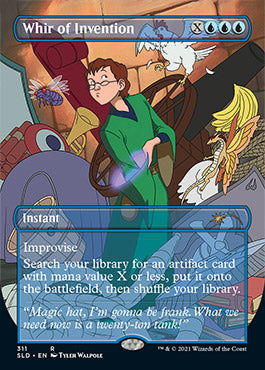 Whir of Invention (Borderless) [Secret Lair Drop Series] | Pegasus Games WI