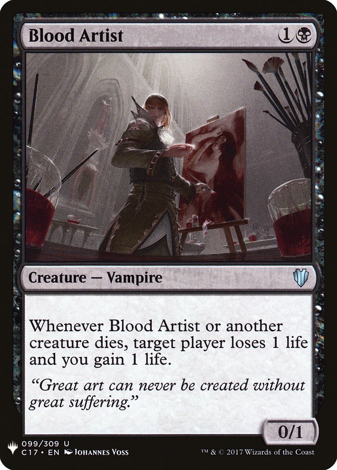 Blood Artist [Mystery Booster] | Pegasus Games WI