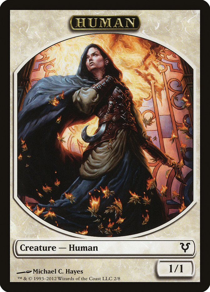 Human Token (2/8) [Avacyn Restored Tokens] | Pegasus Games WI