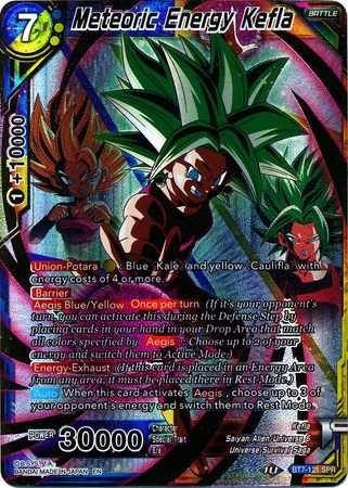 Meteoric Energy Kefla (SPR) (BT7-121) [Assault of the Saiyans] | Pegasus Games WI