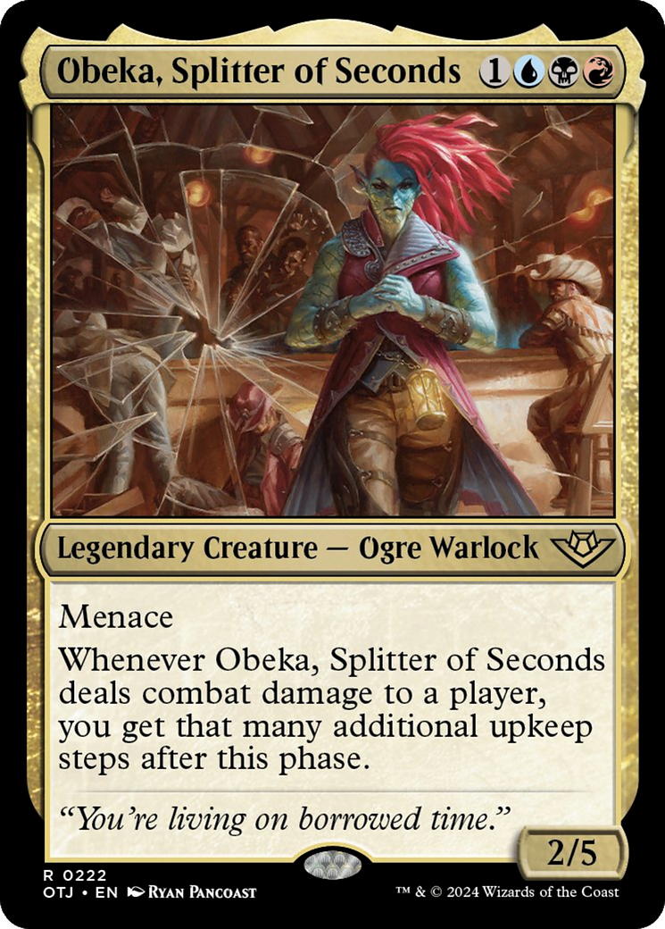 Obeka, Splitter of Seconds [Outlaws of Thunder Junction] | Pegasus Games WI