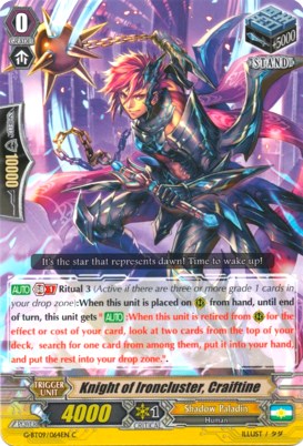 Knight of Ironcluster, Craiftine (G-BT09/064EN) [Divine Dragon Caper] | Pegasus Games WI